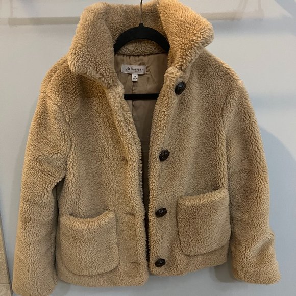 Philosophy Jackets & Blazers - Philosophy Teddy Coat